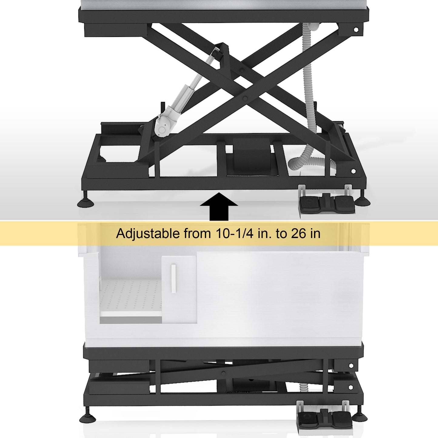 SHELANDY Pet Bathtub dog wash station - Electrical - stainless steel