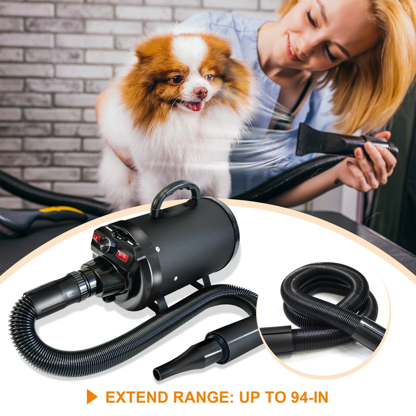 SHELANDY PET GROOMING DRYER - MODEL # 1904