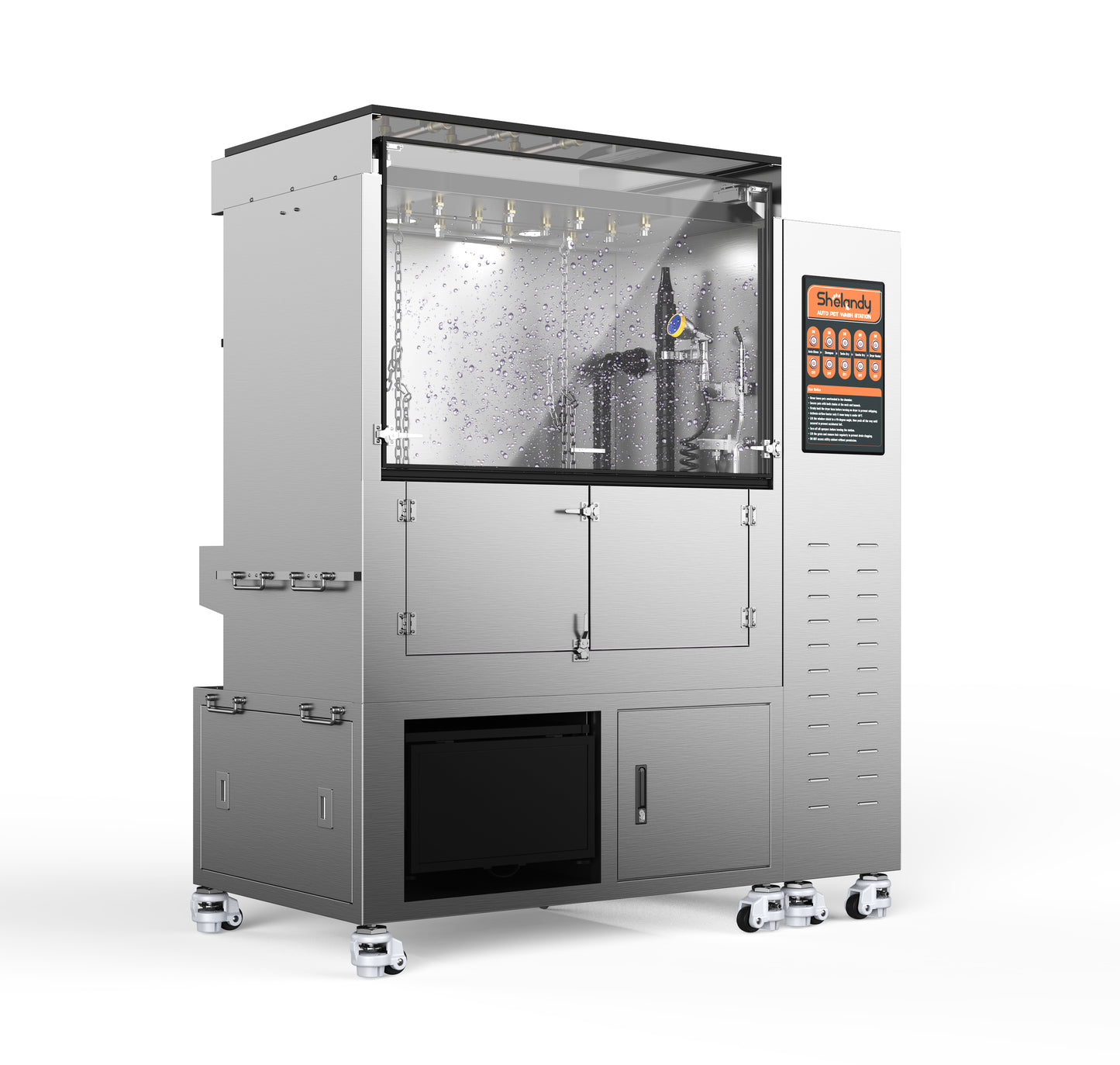 SHELANDY AUTO PET WASH MACHINE - NEW POST - PENDING FINISH