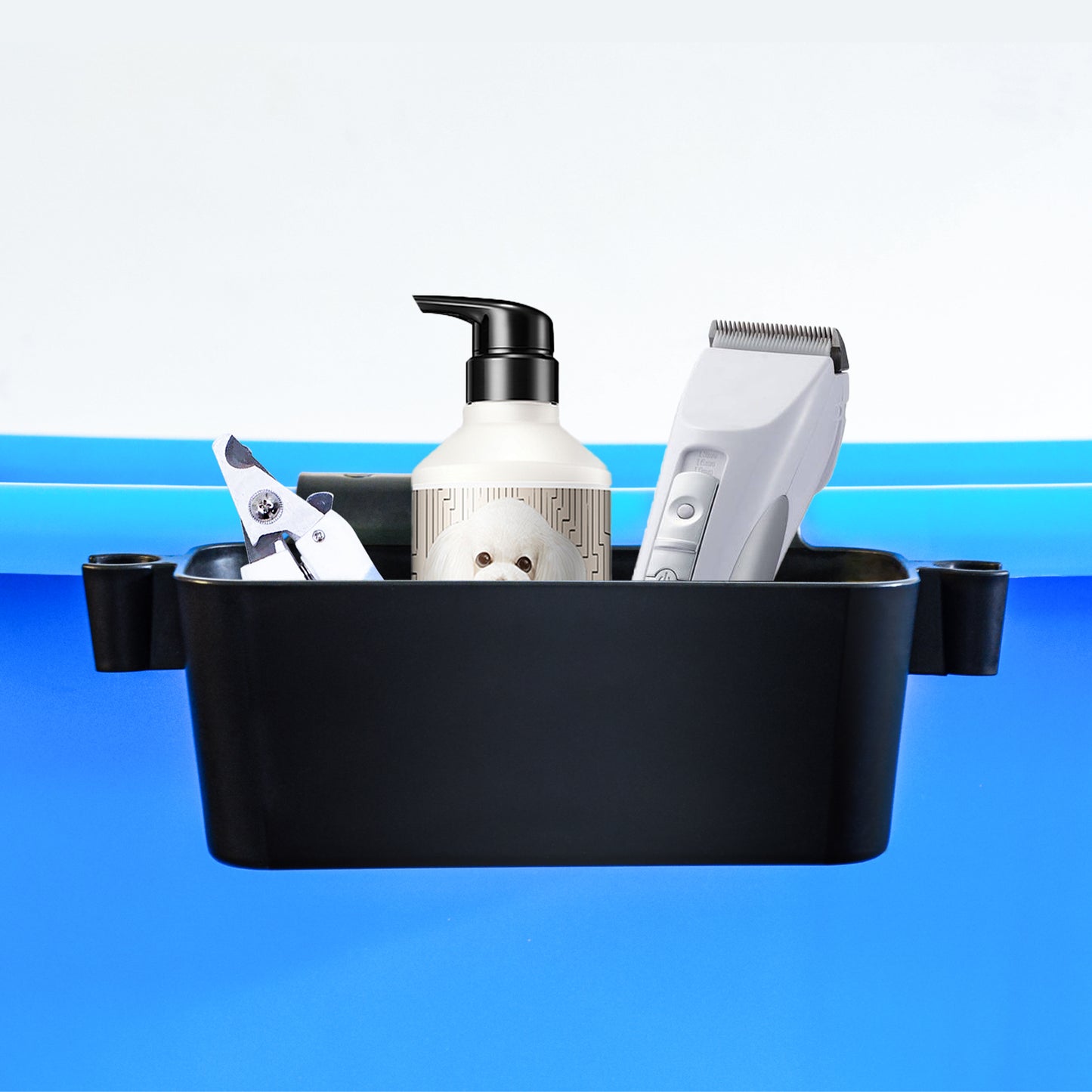 SHELANDY 45" Pet Grooming Bathtub Dog Wash Station | Heavy Duty Bathing Tub (Bathtub & Stairs Combo)