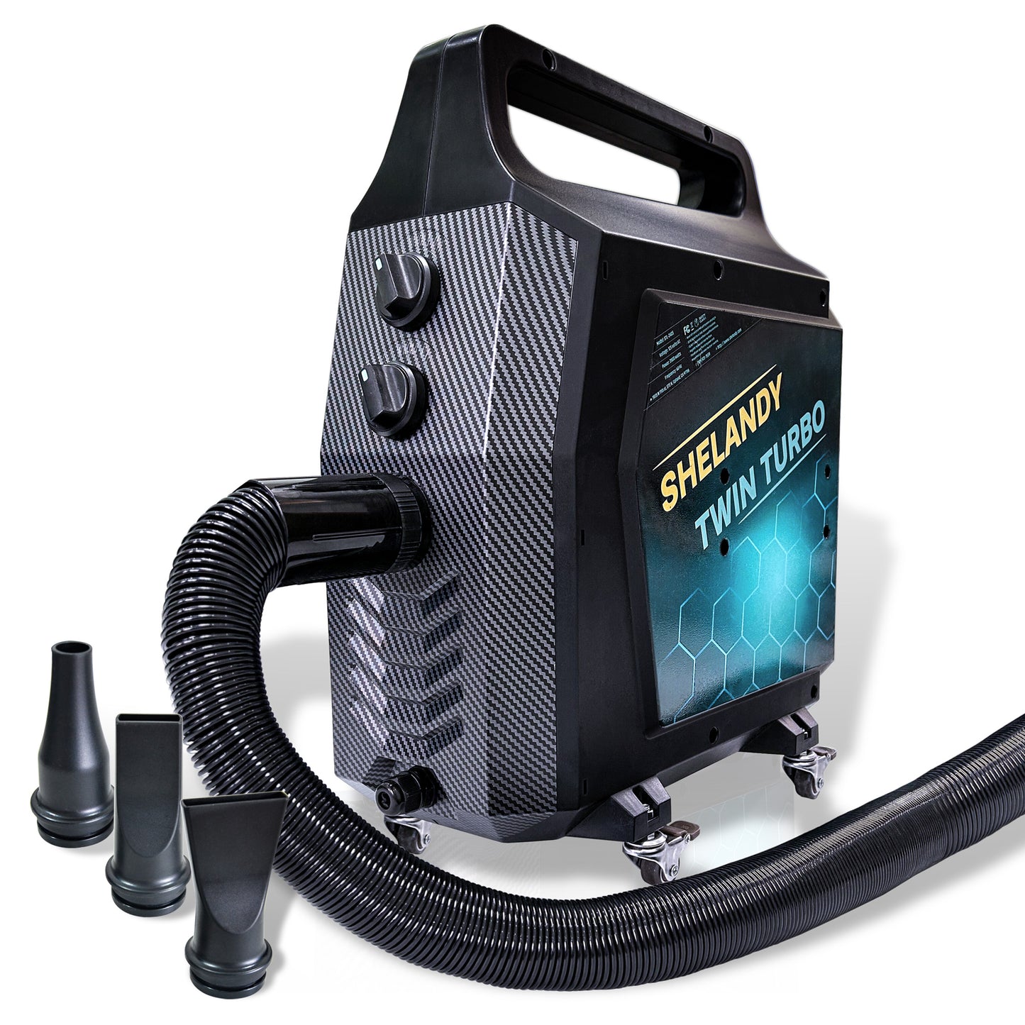 SHELANDY TWIN TURBO pet dryer | dog grooming force dryer model # 2405