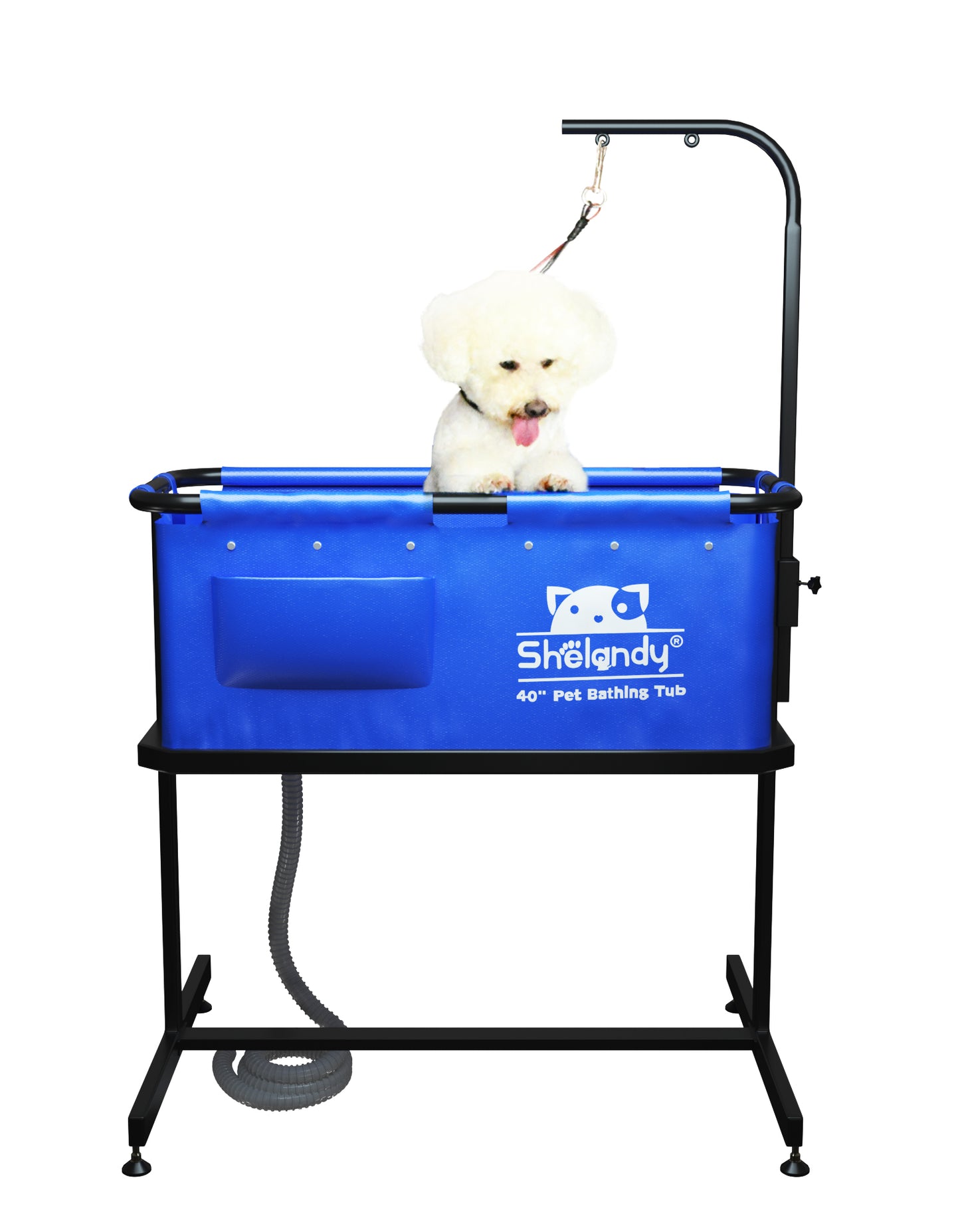 SHELANDY 40" Pet Bathtub | Dog Cat Grooming Bathing and Shower