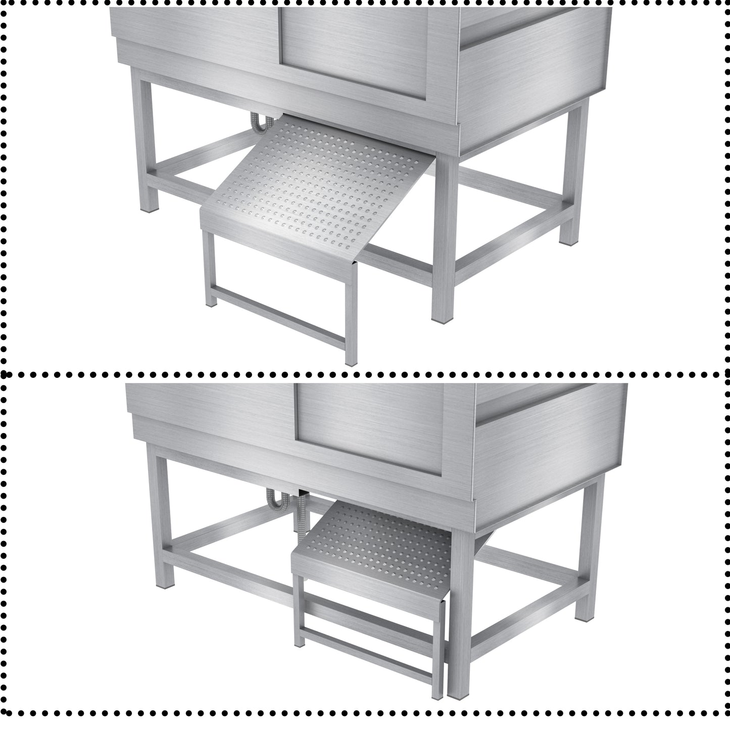 SHELANDY Stainless Steel Professional pet wash station
