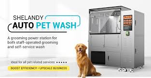 Self dog wash station