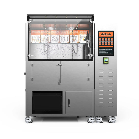 Self dog wash station