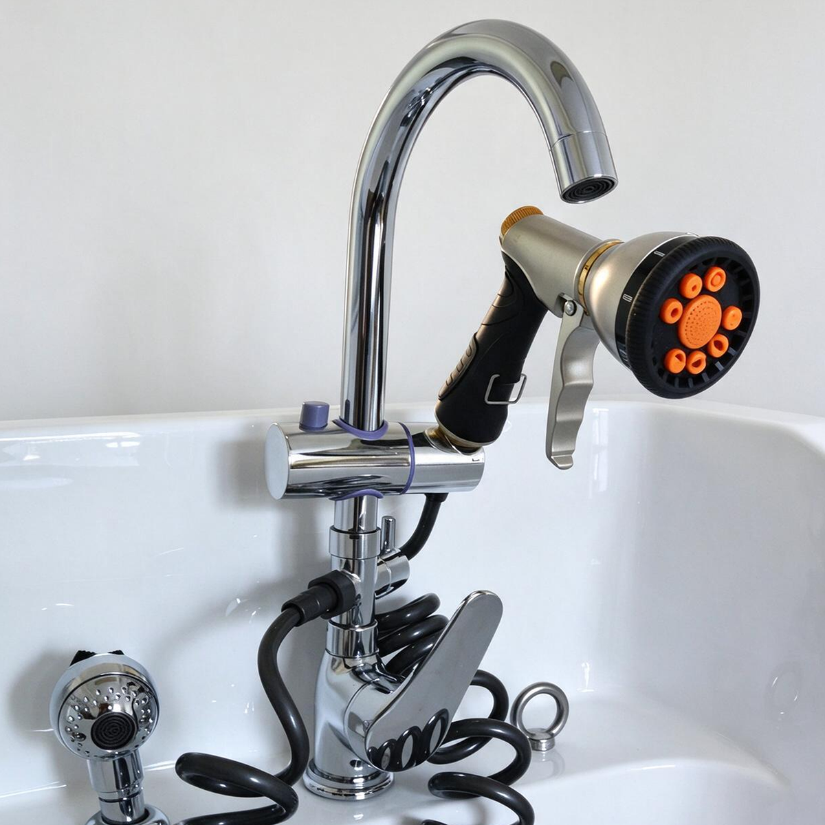 SHELANDY Electric Lift Dog Grooming Spa Tub Pet Wash Station with Water Circulation & Bubble System