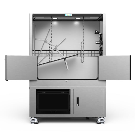 SHELANDY Premium Dog Wash Station Made of Heavy-Gauge Stainless Steel