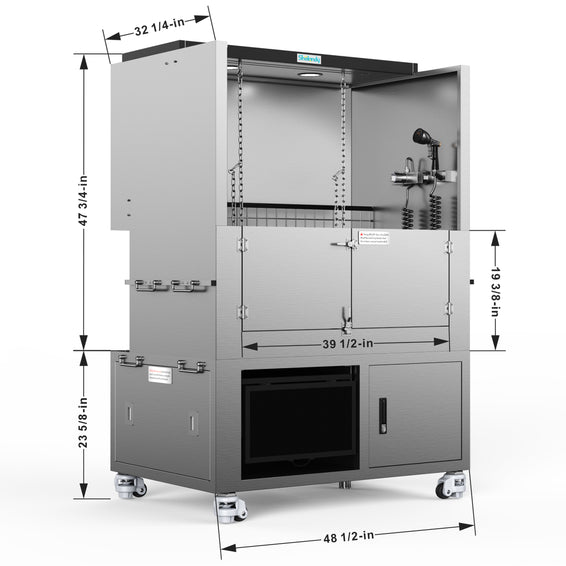 SHELANDY Premium Dog Wash Station Made of Heavy-Gauge Stainless Steel