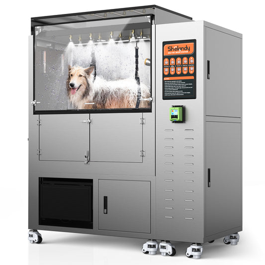 SHELANDY Auto Pet Wash Machine | All-in-one self Dog Wash Station