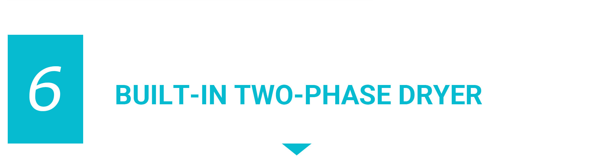 Built-in two-phase dryer