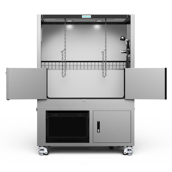 SHELANDY Premium Dog Wash Station Made of Heavy-Gauge Stainless Steel