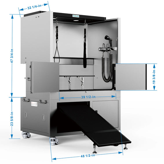 premium dog wash station