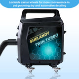 SHELANDY TWIN TURBO pet dryer | dog grooming force dryer model # 2405