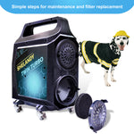 SHELANDY TWIN TURBO pet dryer | dog grooming force dryer model # 2405