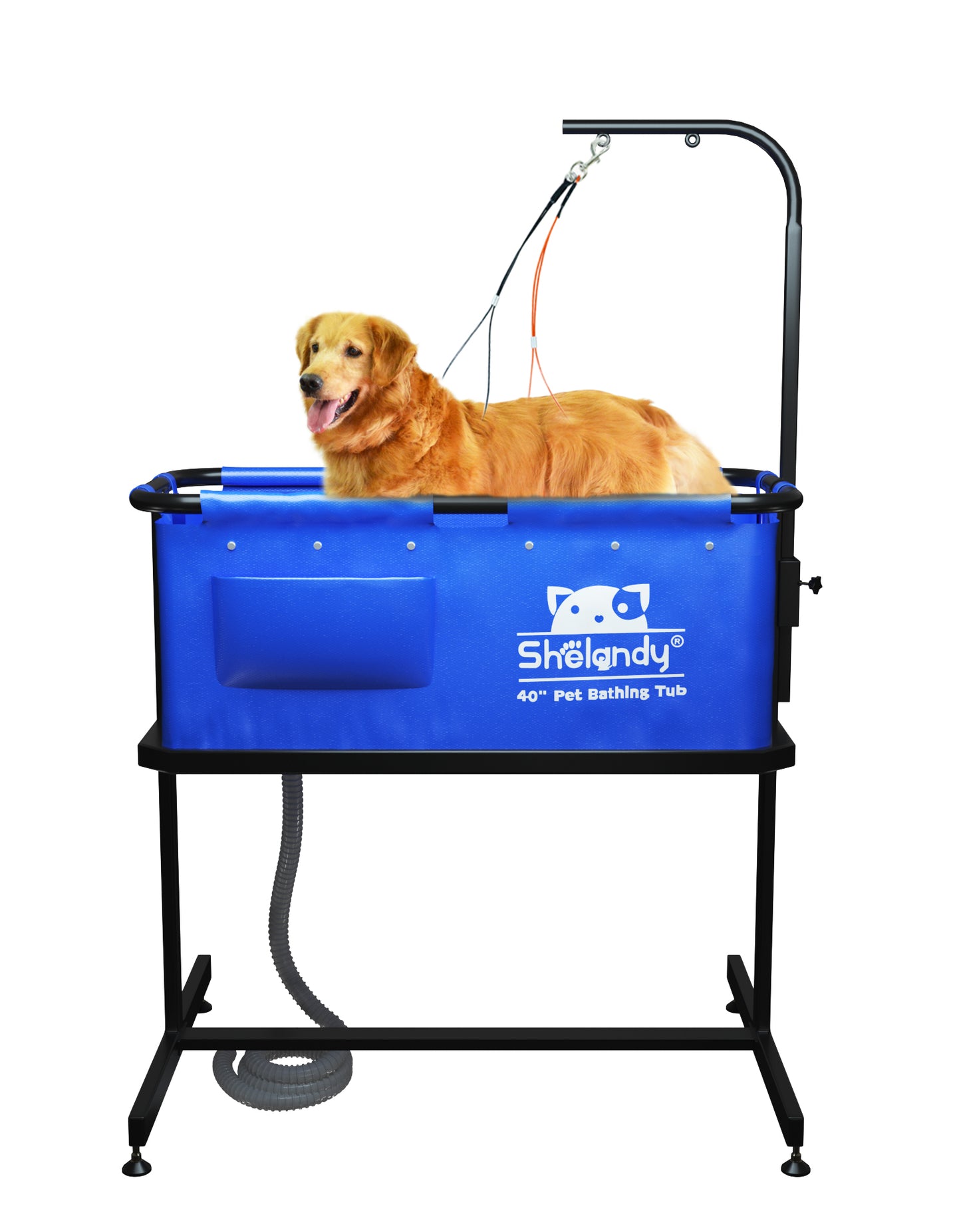 SHELANDY 40" Pet Bathtub | Dog Cat Grooming Bathing and Shower