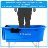 SHELANDY 45" Pet Grooming Bathtub Dog Wash Station | Heavy Duty Bathing Tub